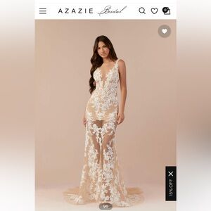 Azazie Sylvia Wedding Dress